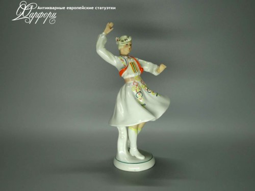Купить фарфоровые статуэтки Schaubach Kunst, Танцовщица Земля Бавария, Германия